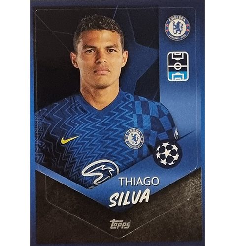 Topps Champions League Sticker 2021/2022 Nr 576 Thiago Silva