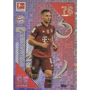 Topps Match Attax Extra 2021/22 Bundesliga Nr - 587 Joshua Kimmich Spielmacher