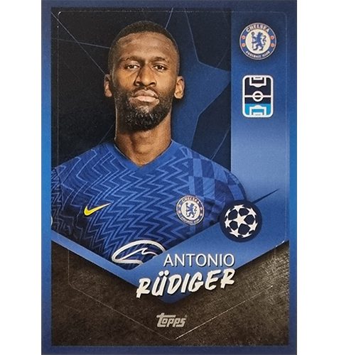 Topps Champions League Sticker 2021/2022 Nr 577 Antonio Rüdiger