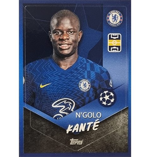 Topps Champions League Sticker 2021/2022 Nr 580 N´Golo Kante