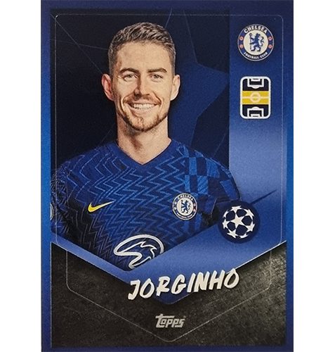 Topps Champions League Sticker 2021/2022 Nr 581 Jorginho