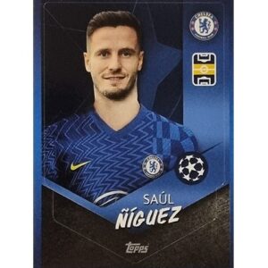 Topps Champions League Sticker 2021/2022 Nr 582 Saul Niguez