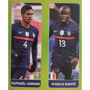 Panini EURO 2020 Sticker Nr 594 Varane Kante