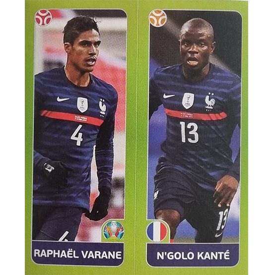 Panini EURO 2020 Sticker Nr 594 Varane Kante