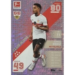 Topps Match Attax Extra 2021/22 Bundesliga Nr - 595 Daniel Didavi Club Ikone