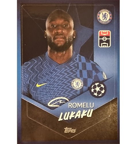 Topps Champions League Sticker 2021/2022 Nr 586 Romelu Lukaku