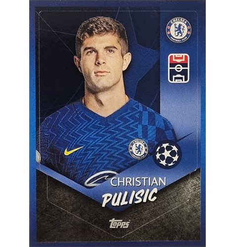 Topps Champions League Sticker 2021/2022 Nr 587 Christian Pulisic