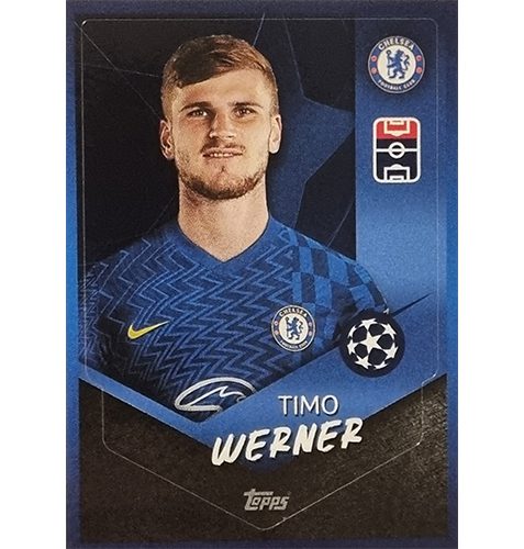 Topps Champions League Sticker 2021/2022 Nr 588 Timo Werner