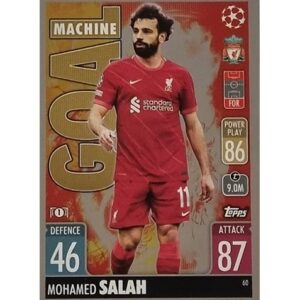 Topps Champions League 2021/2022 Nr 060 Mohamed Salah