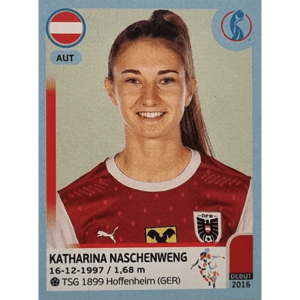 Panini Frauen EM 2022 Sticker - Nr 060 Katahrina Naschenweng