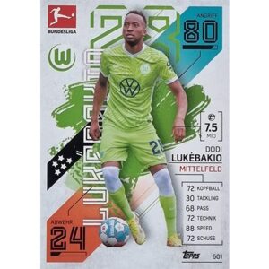 Topps Match Attax Extra 2021/22 Bundesliga Nr - 601 Dodi Lukebakio