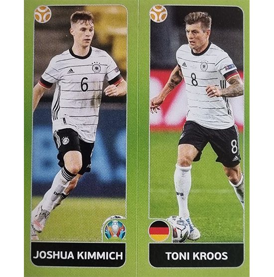 Panini EURO 2020 Sticker Nr 602 Kimmich Kroos