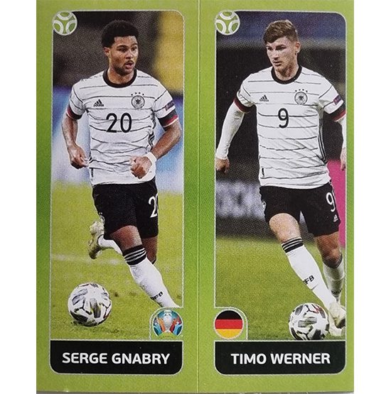 Panini EURO 2020 Sticker Nr 603 Gnabry Werner