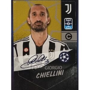 Topps Champions League Sticker 2021/2022 Nr 595 Giorgio Chiellini