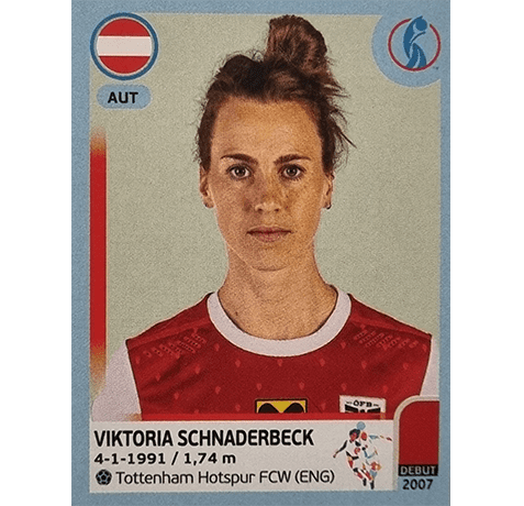 Panini Frauen EM 2022 Sticker - Nr 061 Viktoria Schnaderbeck