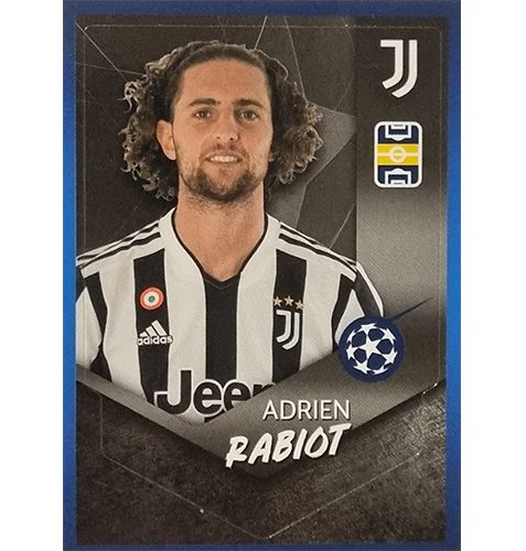 Topps Champions League Sticker 2021/2022 Nr 600 Adrien Rabiot