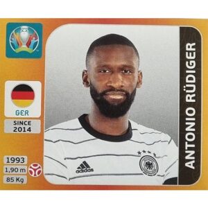 Panini EURO 2020 Sticker Nr 611 Antonio Rüdiger
