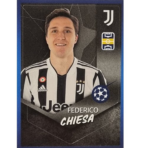 Topps Champions League Sticker 2021/2022 Nr 603 Federico Chiesa