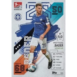 Topps Match Attax Extra 2021/22 Bundesliga Nr - 614 Matthias Bader