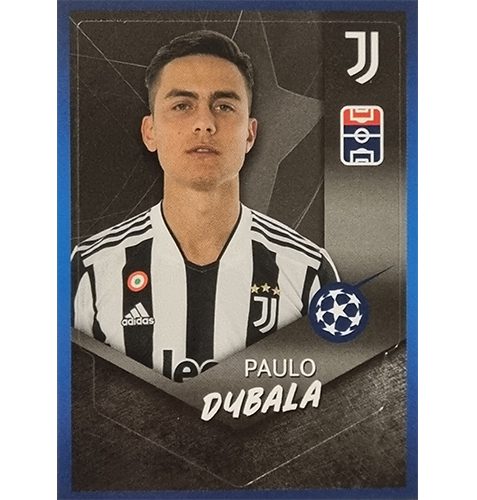 Topps Champions League Sticker 2021/2022 Nr 605 Paulo Dybala