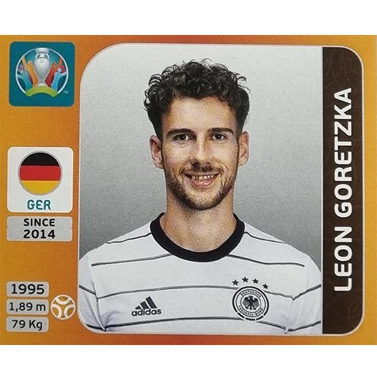 Panini EURO 2020 Sticker Nr 616 Leon Goretzka