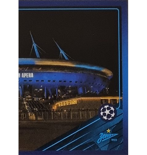 Topps Champions League Sticker 2021/2022 Nr 608 FC Zenit