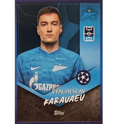 Topps Champions League Sticker 2021/2022 Nr 611 Vyacheslav Karavaev