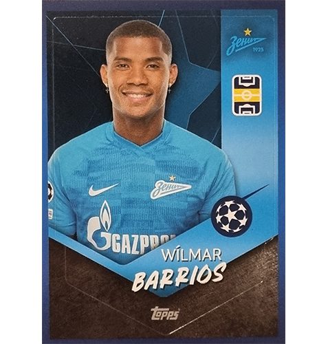 Topps Champions League Sticker 2021/2022 Nr 617 Wilmar Barrios