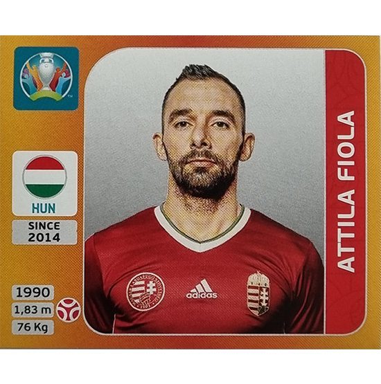 Panini EURO 2020 Sticker Nr 630 Attila Fiola