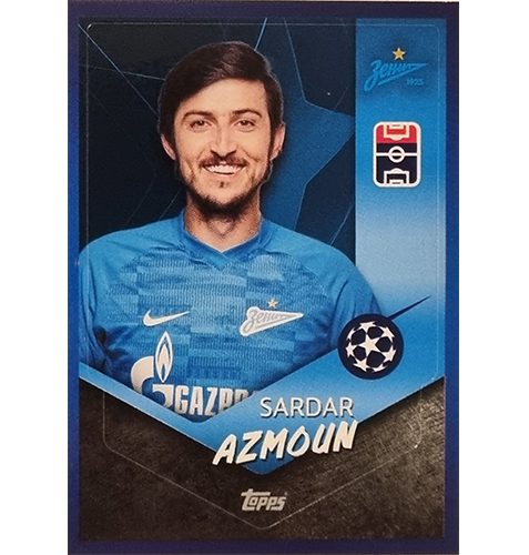 Topps Champions League Sticker 2021/2022 Nr 623 Sardar Azmoun