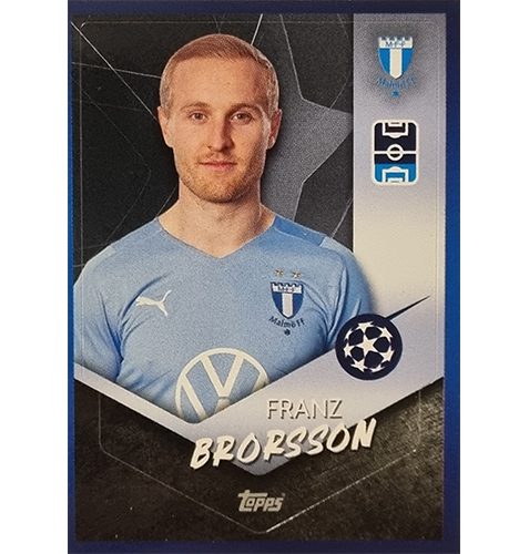 Topps Champions League Sticker 2021/2022 Nr 631 Franz Brorsson