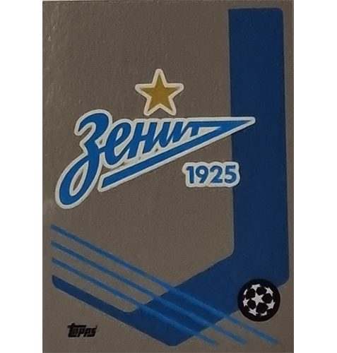 Topps Champions League Sticker 2021/2022 Nr 065 FC Zenit Logo