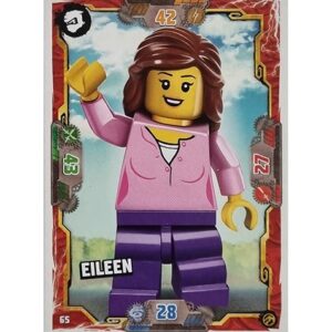 Lego Ninjago Serie 7 Trading Cards Geheimnisse der Tiefe - Nr 065 Eileen