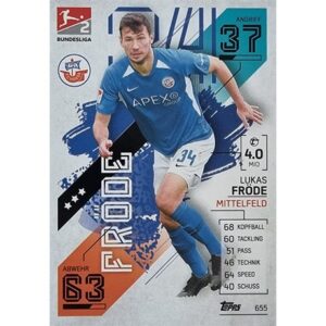 Topps Match Attax Extra 2021/22 Bundesliga Nr - 655 Lukas Fröde