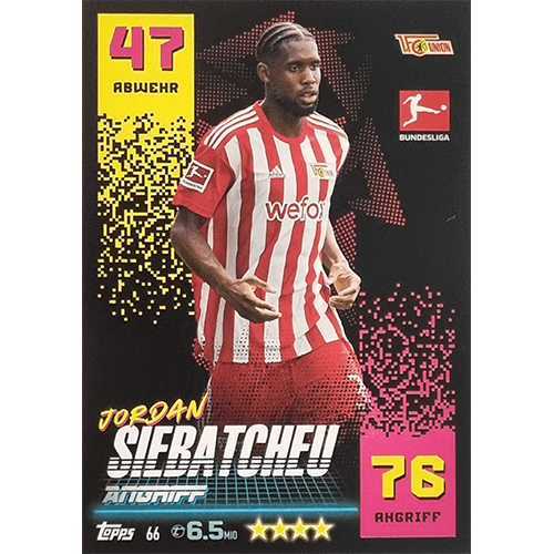 Topps Match Attax Bundesliga 2022-23 - Nr 066 Jordan Siebatcheu