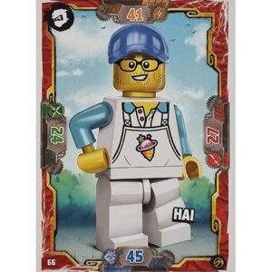 Lego Ninjago Serie 7 Trading Cards Geheimnisse der Tiefe - Nr 066 Kai