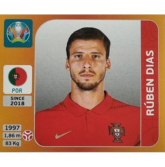 Panini EURO 2020 Sticker Nr 667 Ruben Dias