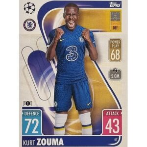 Topps Champions League 2021/2022 Nr 067 Kurt Zouma