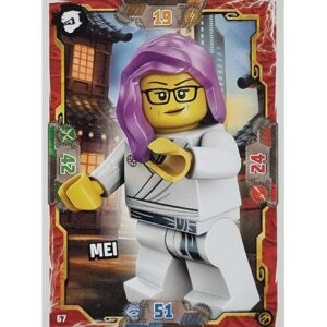 Lego Ninjago Serie 7 Trading Cards Geheimnisse der Tiefe - Nr 067 Mei