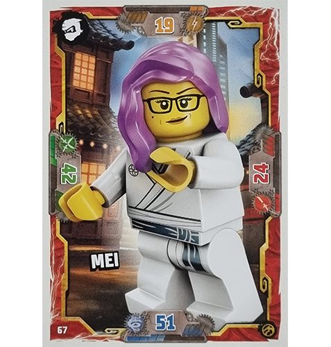 Lego Ninjago Serie 7 Trading Cards Geheimnisse der Tiefe - Nr 067 Mei