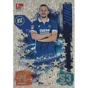 Topps Match Attax Extra 2021/22 Bundesliga Nr - 671 Jung Saison Superstar