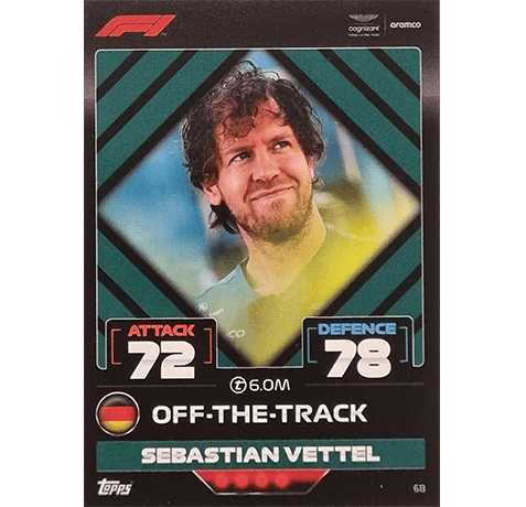 Topps Formula 1 Turbo Attax 2022 Trading Cards Nr 068