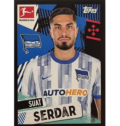 Topps Bundesliga Sticker Saison 2021/2022 Nr 068 Suat Serdar