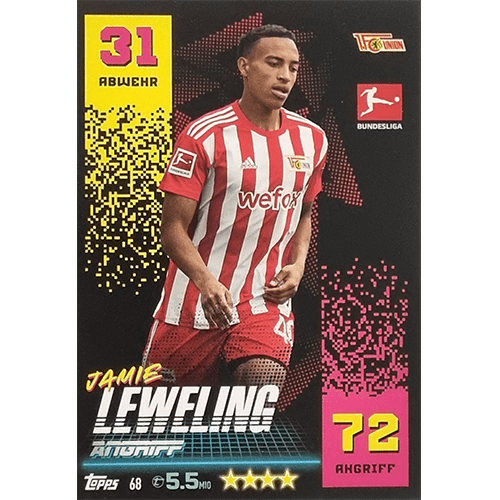 Topps Match Attax Bundesliga 2022-23 - Nr 068 Jamie Leweling