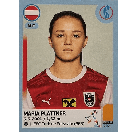 Panini Frauen EM 2022 Sticker - Nr 069 Maria Plattner