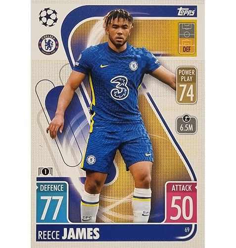 Topps Champions League 2021/2022 Nr 069 Reece James