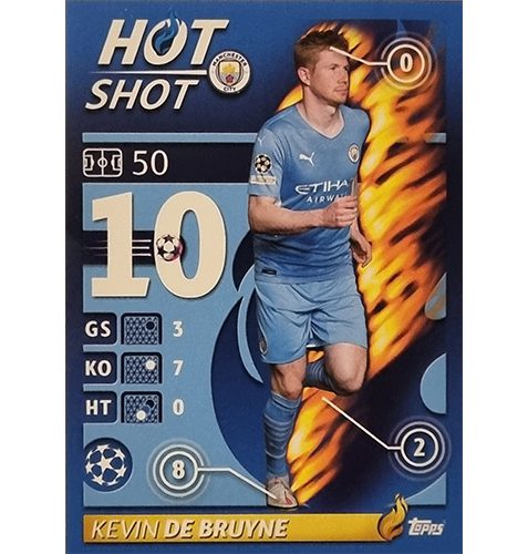 Topps Champions League Sticker 2021/2022 Nr 069 Kevin De Bruyne