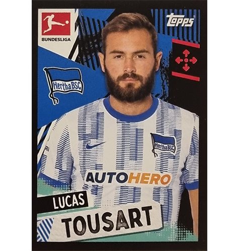 Topps Bundesliga Sticker Saison 2021/2022 Nr 070 Lucas Tousart