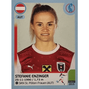 Panini Frauen EM 2022 Sticker - Nr 071 Stefanie Enzinger