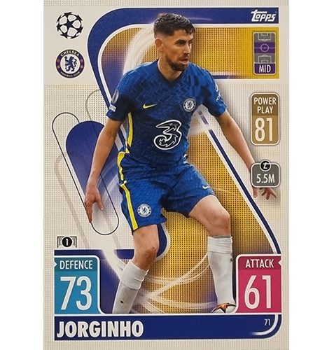 Topps Champions League 2021/2022 Nr 071 Jorginho